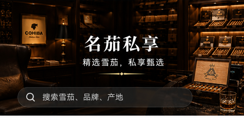 OMC 澳買茄雪茄会所海报背景
